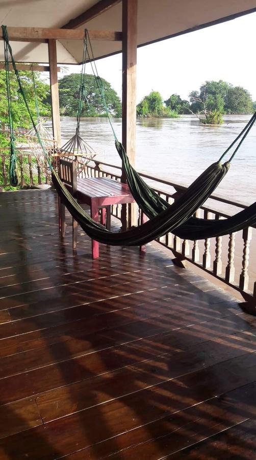 Riverside Bungalow Otel Ban Dondét Dış mekan fotoğraf