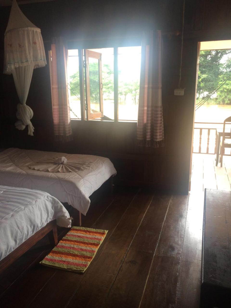 Riverside Bungalow Otel Ban Dondét Dış mekan fotoğraf